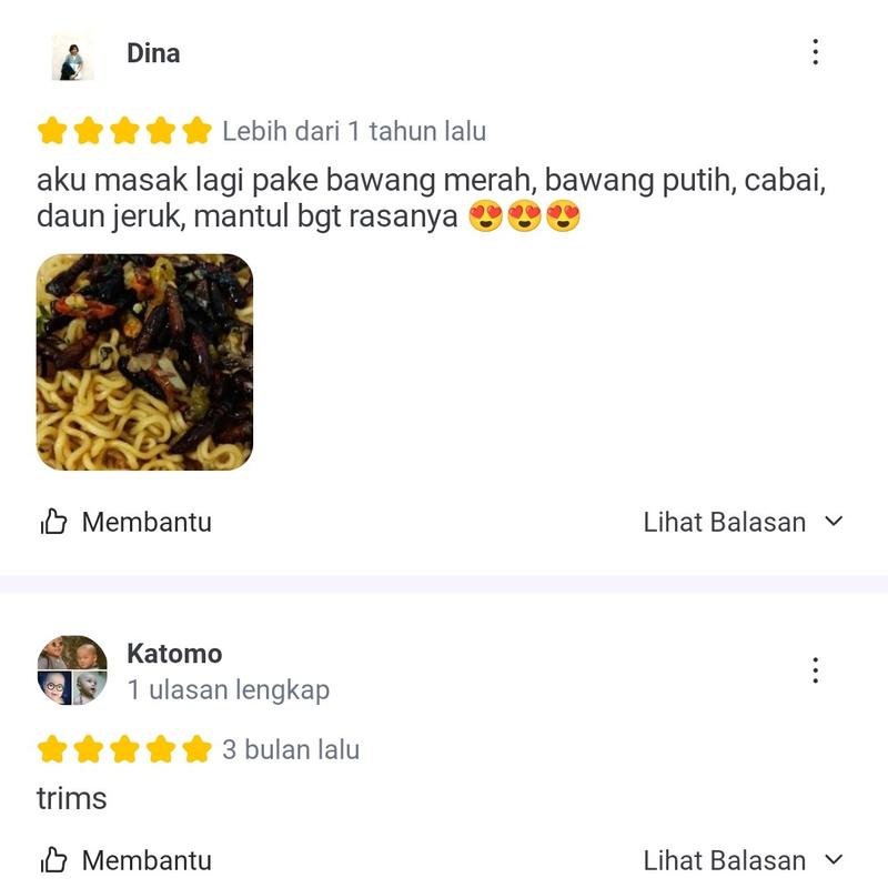 Entung Jati Ungkrung Jati Kepompong Jati Goreng Gurih 3