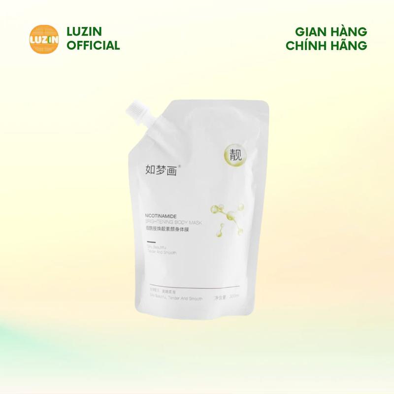  Ủ Hỗ Trợ Trắng Da Nicotinamide Brightening Body Mask 300ml 