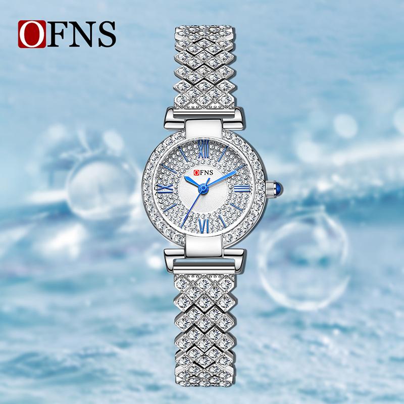 Đồng Hồ Thạch Anh AW24 OFNS SANDA 1519 Thời Trang Mới Chính Hãng Kim Cương Đơn Giản Thường Ngày Và Quyến Rũ Dành Cho Nữ Không Thấm Nước Sang Trọng Cá Tính Women Watch Đeo Tay