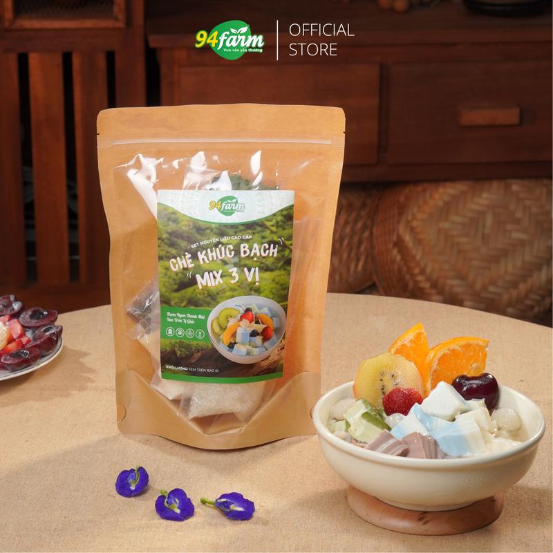 1 set Chè khúc bạch thượng hạng 94farm nấu 8-12 chén Nước Trà Tea