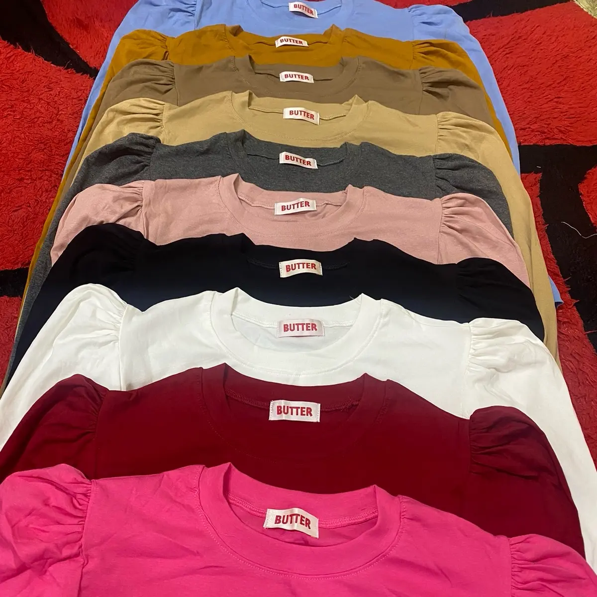 Kaos Butter Lembut Panjang wanita