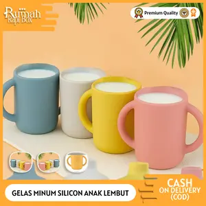 Botol Bayi, Botol Silikon, BPA Free, Botol Minum Bayi, Anti Tumpah, Botol Belajar Minum, Botol Silikon Anti Tumpah, Botol ASIP,Botol Bayi Multifungsi Dot Bebek Gelas Minum Belajar Bayi Silikon