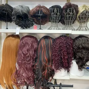 Wig rambut palsu wanita aneka model bahan fiber SALE KODE B