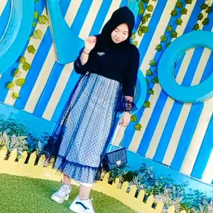 OUTER TILLE DOTTY PREMIUM / OUTER BALLERINA / OUTER KONDANGAN MEWAH Polka Dot Polos Kardigan Cewek Cardigan Wanita Modest Muslim Panjang lebaran