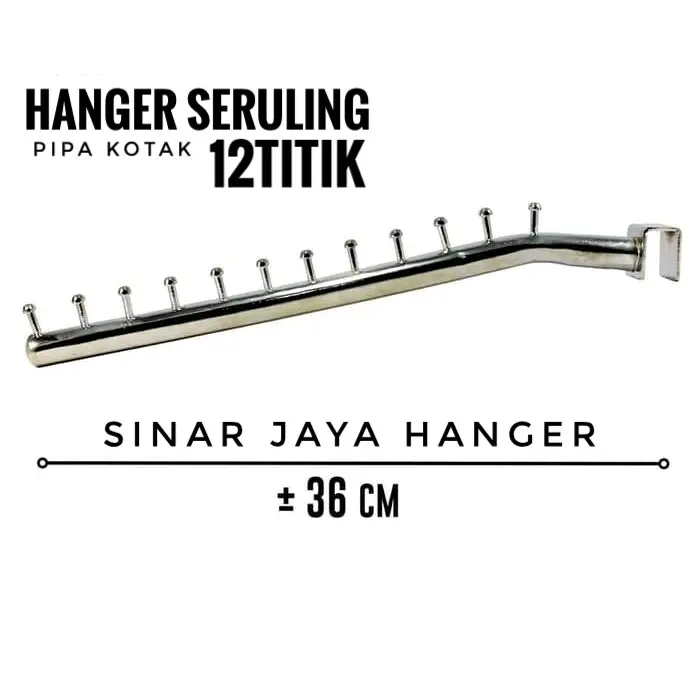 suling kotak display pakaian dll dari 12 paku 9 paku dan 6 paku Gantungan 6