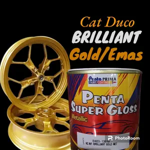 cat duco gold cat duco emas cat velk emas cat penta gloss 200ml cat mobil motor
