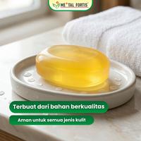 Gambar METAL FORTIS Transparent Soap 125g Sabun Mandi with Vitamin E & Squalane Melembabkan Kulit dari Metal Fortis Kota Administrasi Jakarta Barat 3 Tokopedia