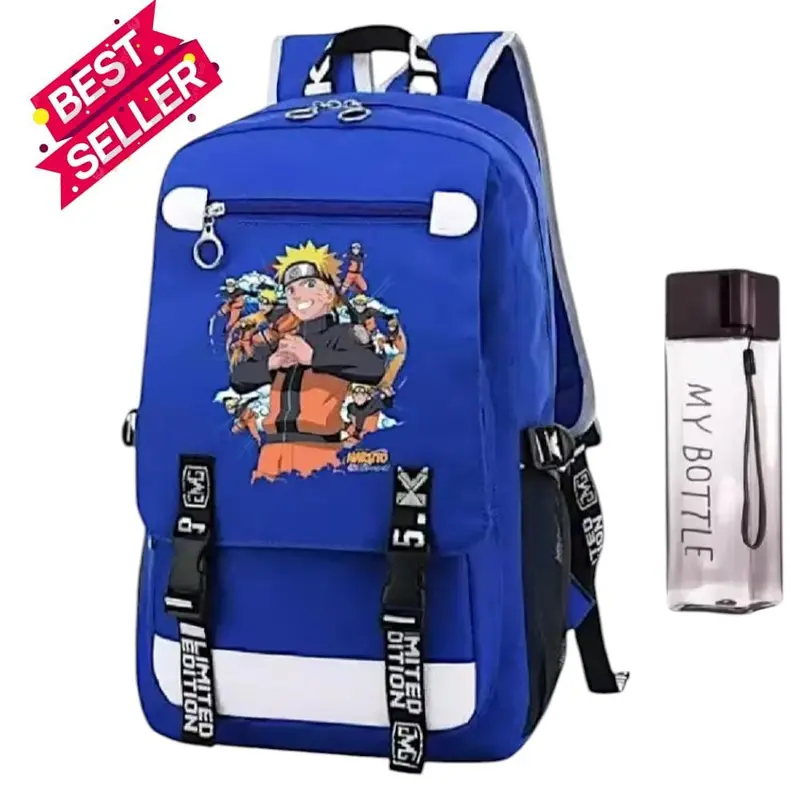 TAS SEKOLAH ANAK SD PAUD TK - RANSEL ANAK SEKOLAH NARUTO TRANSFORMAN - TAS ANAK LAKI LAKI COMBO BANYAK BONUS - BACKPACK ANAK COWOK ANIME NARUTO 8