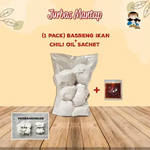 1 pack Basreng kemasan vakum ( isi  6butir) Food