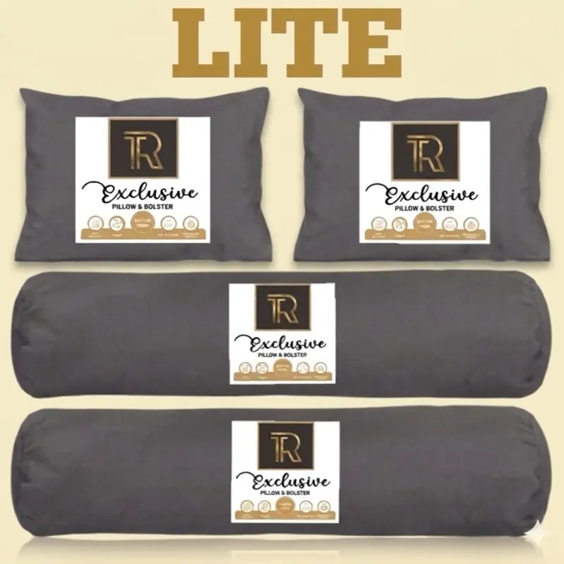 EXCLUSIVE BUNDLING [ISI 4] Bantal Guling COTTON polos