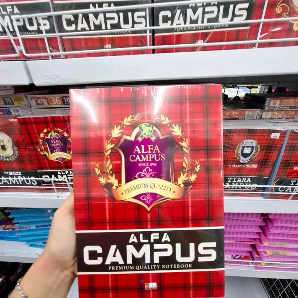 Buku Tulis Besar Merek Campus - Isi 10 Buku - Paper, Stationery