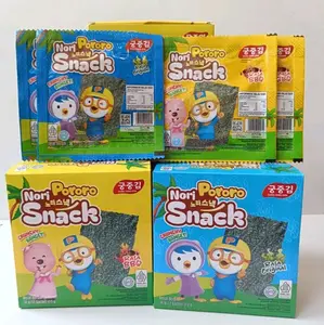 Nori Pororo Sanck Rumput Laut 1 Box Isi 12 - Snack Food Garing