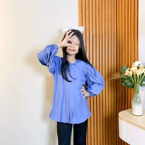 YURA KEMEJA REMAJA TANGGUNG USIA 9-14 TAHUN/BLOUSE ANAK REMAJA TANGGUNG USIA 9-14 TAHUN/kemeja polo anak perempuan 11–13 /KEMEJA ANAK REMAJA PEREMPUAN