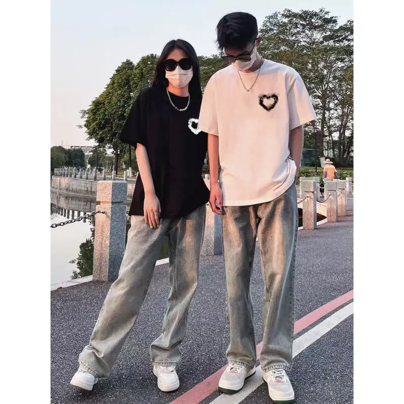 KAOS COUPLE LOVE ASH / KAOS PASANGAN 3