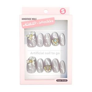 【iromikke公式】ネイルチップ　ネイルブックコラボデザイン　ワンホンネイル　大人シンプル　フェミニン