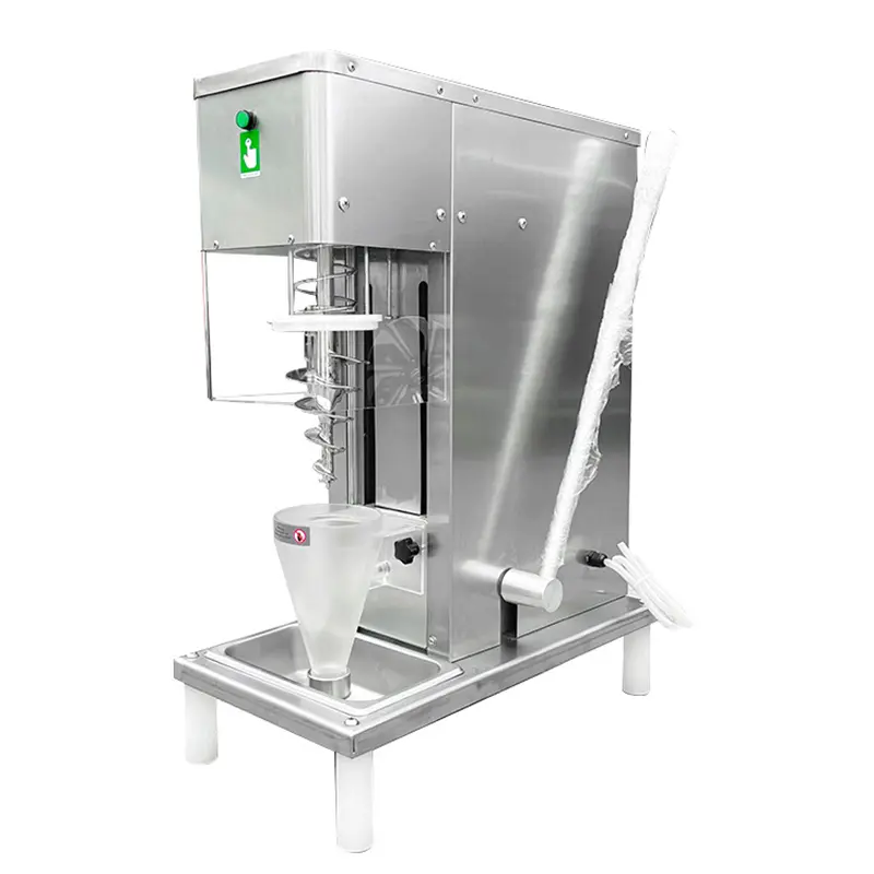 Commercial Ice Cream Blender 750W Fruit Ice Cream Maker Hard Ice Blender One Button Molding Mixing Stirring 750W