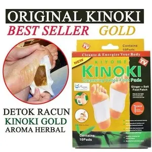 Kinoki Gold Detox Kaki Asli Original 1 box isi 10 pcs