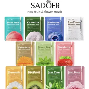 (Random) SADOER Facial Sheet Masker Wajah 1 PCS