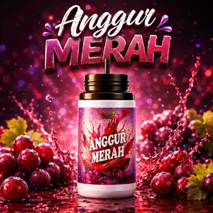 ANGGUR MERAH MINUMAN AIR JUICE MANIMANIS GULA MANGGA STRAWBERRY APEL