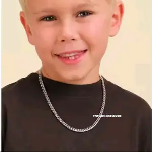 KALUNG ANAK LAKI- LAKI BAYI SAMPAI REMAJA MODEL SIMPEL KEREN DAN KEKINIAN TITANIUM ANTI KARAT Costume Fashion Kids