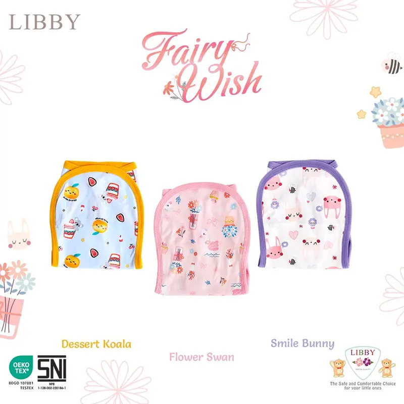 Libby Popok Kain Bayi Newborn 1