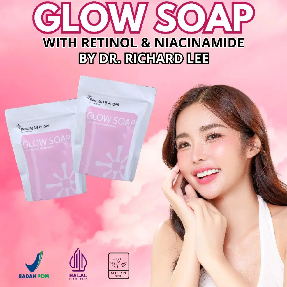 [4 PCS LEBIH HEMAT] COD Beauty of Angel Glow Soap Pencerah wajah Aman untuk Busui Mencerahkan dan Melembabkan Kulit Tubuh | Membersihkan Tubuh Tangan Bebas Silikon Kulit Kering Hitam sabun Mandi sabun pemutih muka badan permanen Wangi Punggung Best Seller