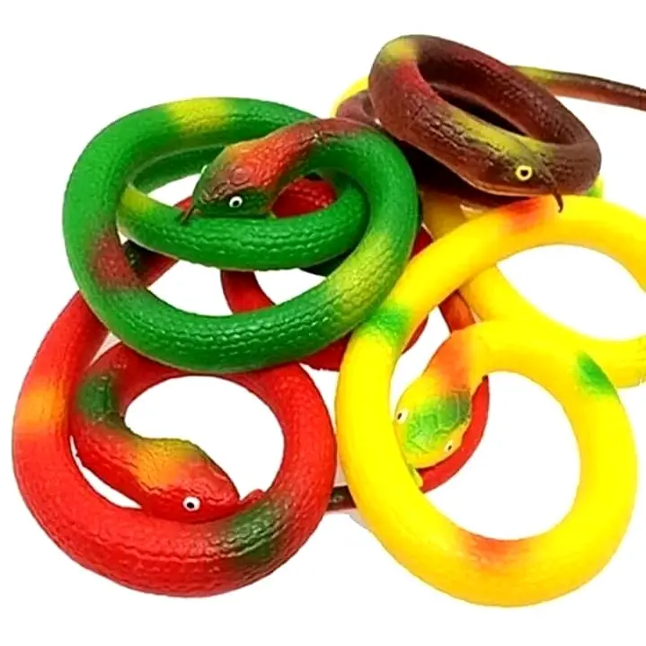 Mainan Ular Karet Ukuran Besar Mirip Asli - Toys 6