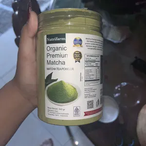 NUTRIFARM PREMIUM MATCHA POWDER 440G MATCHA BUBUK ORGANIK