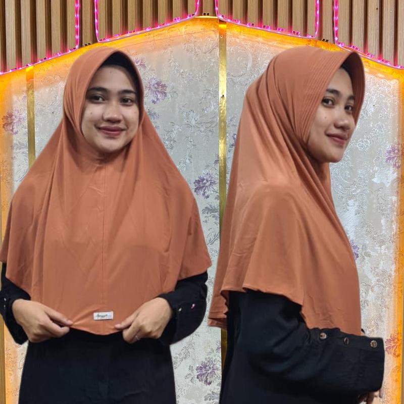 Product Introduction of hijab bergo malaya kerudung instan premium jilbab Nyaman Sporty Spandex Tebal Cantik Standar malaysia hijab turky khimar kerudung muslimah wanita hijab terbaru Ceruty 28