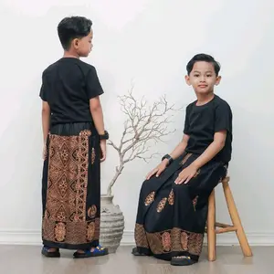 Sarung Instan Anak Usia 1-12 Tahun Bahan Rayon Sarung Anak Model Rok Batik Agung Batik Pekalongan