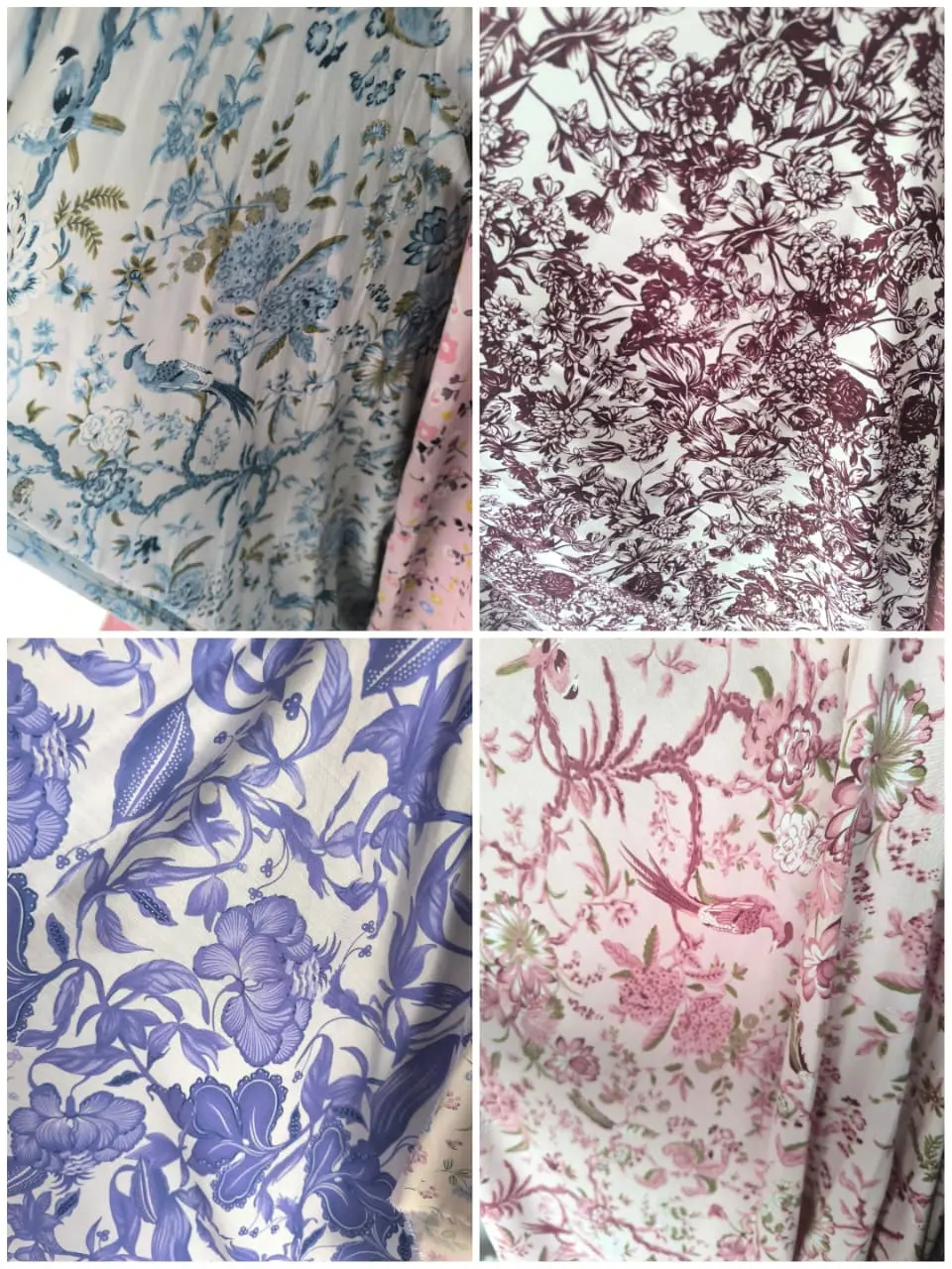 Kain Katun Rayon Viscose Motif Premium (0,5 Meter)