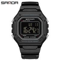 Gambar Jam Tangan Pria Digital Sport EL Backlight Tali Rubber Anti air SANDA 2156 - Green Army dari Sanda.idn Kota Administrasi Jakarta Barat 1 Tokopedia
