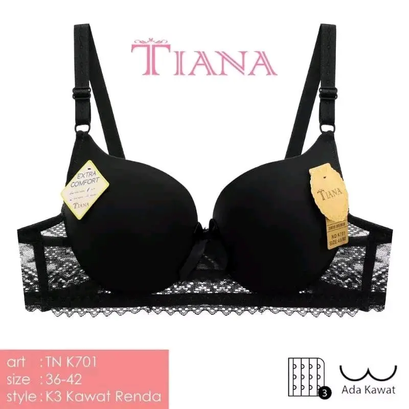 Paket Hemat Dapat 4 Pcs Bra Bh Kawat Full Cup kancing 3 Bra Beha Cantik Busa Sedang Cup C Berkawat