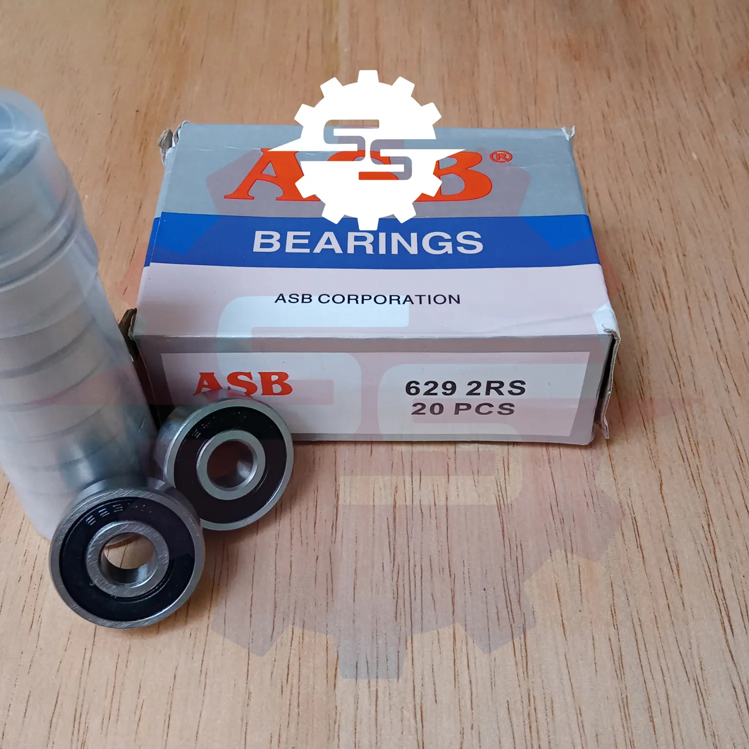 Bearing/Laher/laker 629 2rs ASB ORIGINAL isi(10pcs)