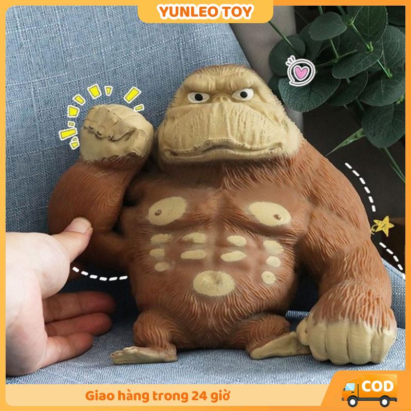 Giải nén tạo tác gorilla giải nén chậm pin le pin le pin le pin le pin giải nén đồ chơi nhỏ, popping playdough.