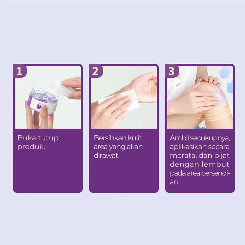 Kreain Nature Krim Kolagen untuk Bahu, dengan bahan lembut, perawatan harian yang nyaman 7