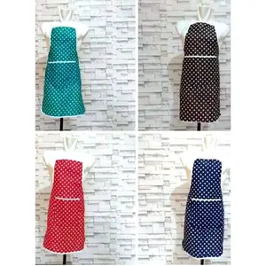 PROMO Celemek Dapur Katun Polkadot / Clemek Dapur Katun Karakter / Clemek Cotton Polkadot / Celemek Katun
