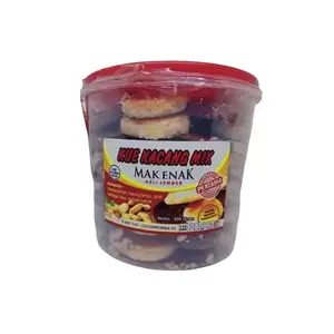 Mak enak Kue Kacang 900 Gram - Mede Varian Original & Mix - asli jember