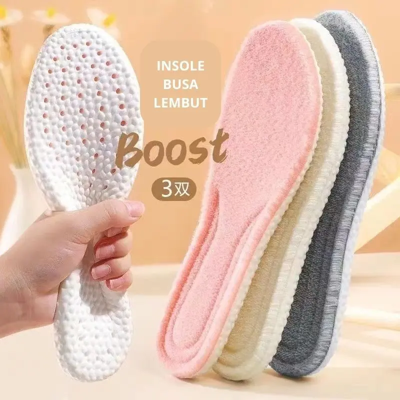 Insole Dalam Sepatu Pria Wanita Sol Alas Kaki Alas Sepatu Empuk / Insole Sepatu Busa SH W06