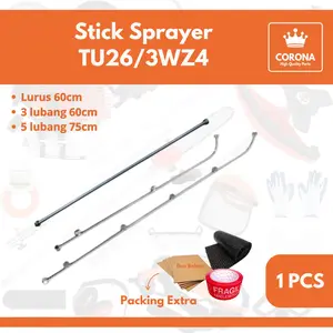 Stick Sprayer Lurus 3 5 Mata TU26 Sambungan Pemanjang Stik Mesin Semprot Hama 2tak TU26 3WZ4 777 767
