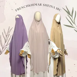Little Tsurayya - Frenchkhimar Sheina Jersey (Ibu) Free cadar tali