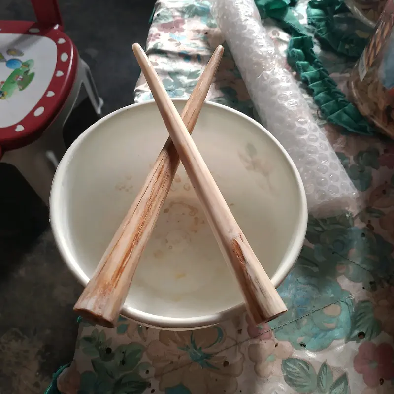 Sumpit Mangkok Bambu Moncong Marlin Panjang 20 cm - Ramah Lingkungan dan Tahan Lama 4