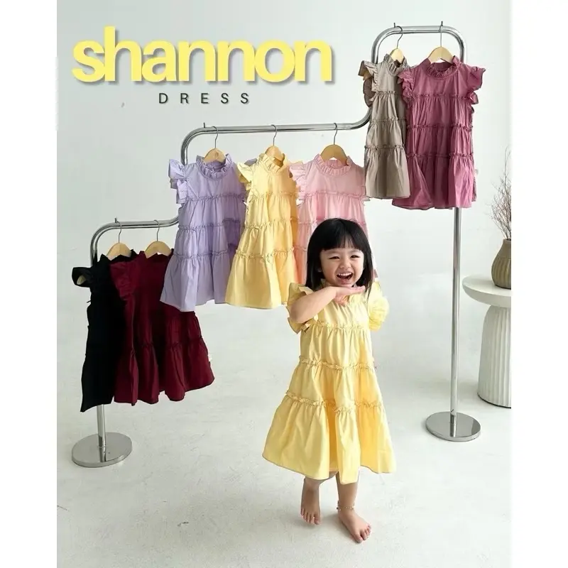 BABYSHWN - [ SHAWN & SILLY ] Shannon dress | dress bayi perempuan | dress bayi lucu