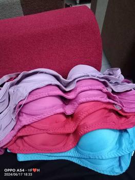 Product Review of 8pcs BH BRA POLOS CUP A KECIL  TANPA KAWAT SIZE 34 36 38 40 from F**h 2