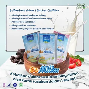 Gomilku Sachet Sr12  Susu Kambing Etawa