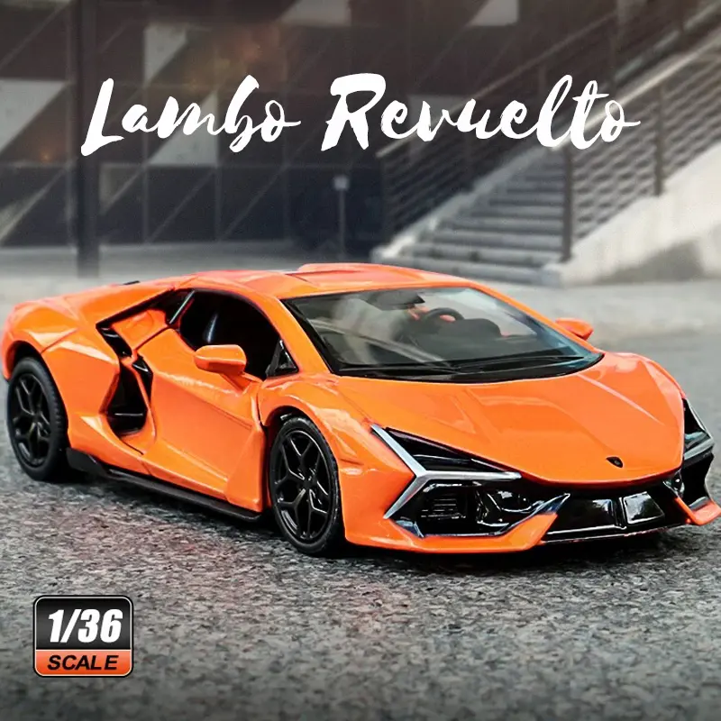 1:36 Scale Revuelto Alloy Car Model Diecast Car Toys for Boys Birthday Gift Kids Toys Car Collection