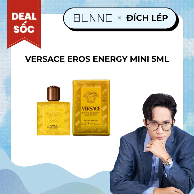   ĐỘC QUYỀN KOC LÉP KID  Nước Hoa Mini Versace Eros Energy EDP Mini 5ml Dạng Chấm Nam Perfume Cosmetic 