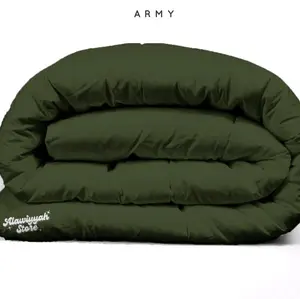 BedCover Selimut Murah Berkualitas Warna Army Ukuran 120.140.160.180 bed cover