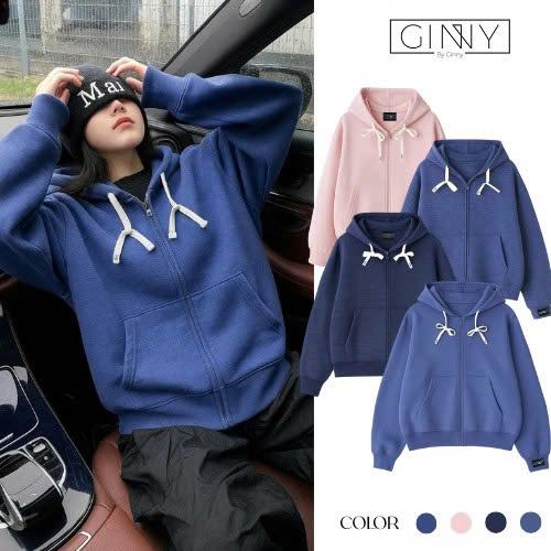 Áo Khoác Thun Nữ Hoodie Zip Form Boxy Cotton Lạnh Chống Nắng Lenci CG014 Thời Trang Thích Hợp Đi Làm Đi Chơi Đi Du Lịch Top Jacket Women