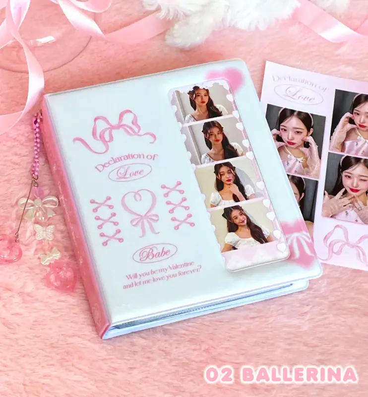 ALBUM PHOTOSTRIP COLLECT BOOK photobooth studio foto binder bookmark photocard postcard korea kpop 1